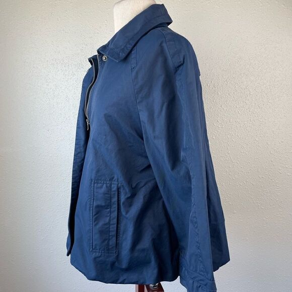 Old Navy Blue Full Zip Jacket Size L EUC - Picture 2 of 7